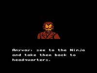 une photo d'Ã©cran de Wrath Of The Black Manta sur Nintendo Nes